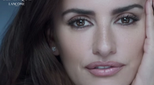 quelle actrice fait la pub lancome