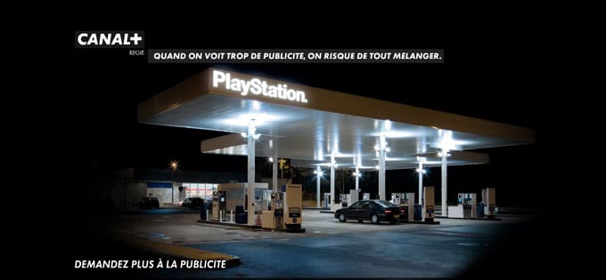 Doublage pub station service playstation