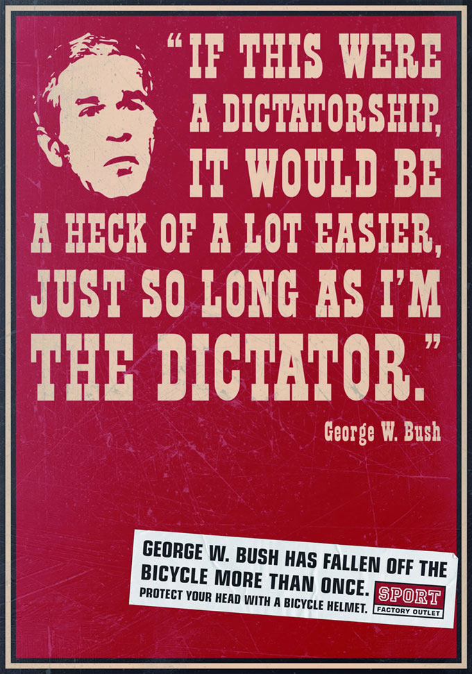 "Si c'était une dictature, cela serait plus facile, à condition que je sois le dictateur"