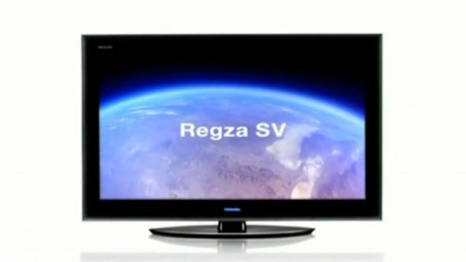 Le téléviseur Regza SV, nouveau fleuron de Toshiba
