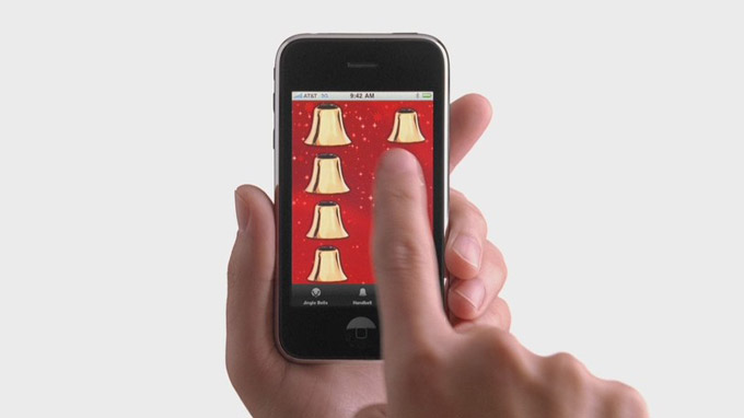 Une application iPhone sympa bien fêter pour Noël : les cloches de Noël