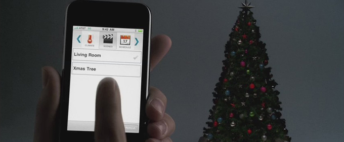 Une application iPhone pour allumer son sapin de Noël et d'autres lumières