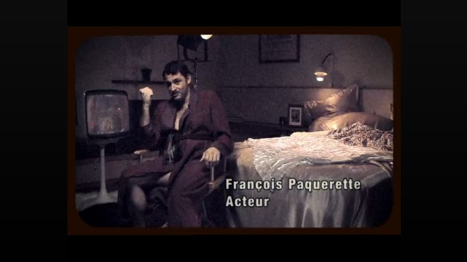 François Paquerette, comédien, a été sauvé bien des fois par la main de Perrier !