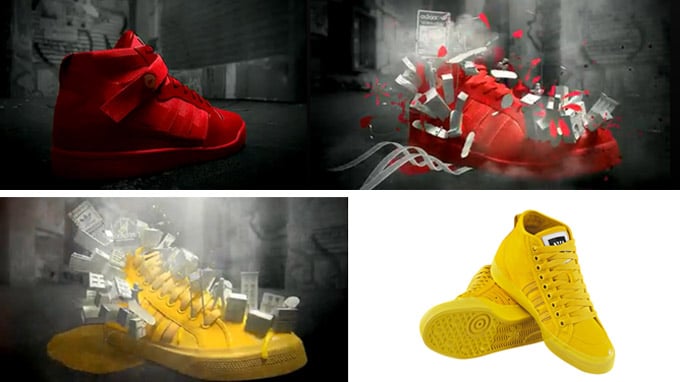 Une jolie réalisation pour mettre en valeur la réalité augmentée Adidas Originals