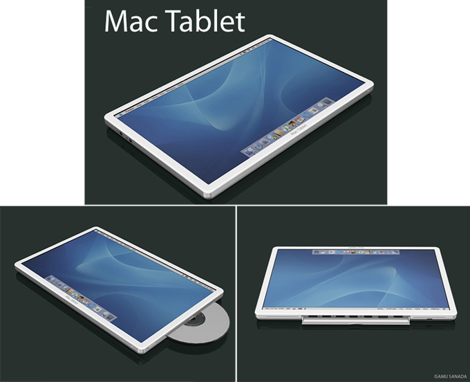 La tablette Mac selon un designer non officiel de chez Apple !