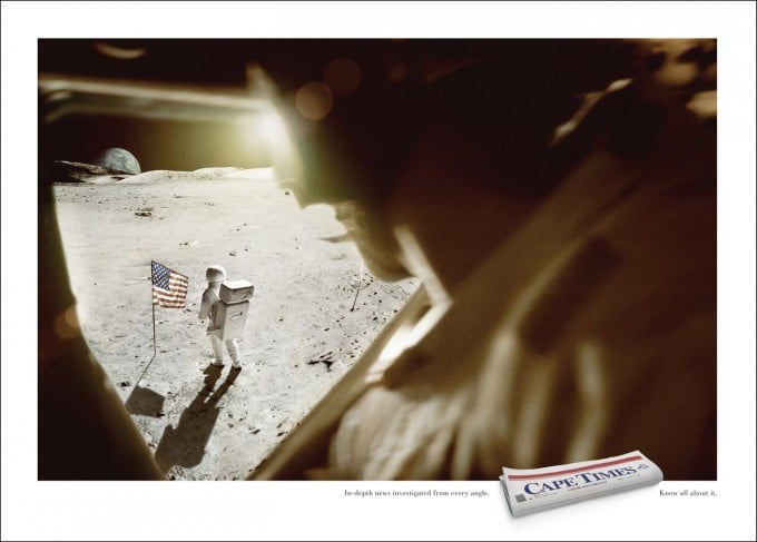 L'actualité dans les yeux de Buzz Aldrin, sur la lune en 1969