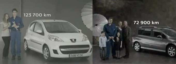 Le service après-vente de Peugeot emmène ses voitures à des kilométrages records