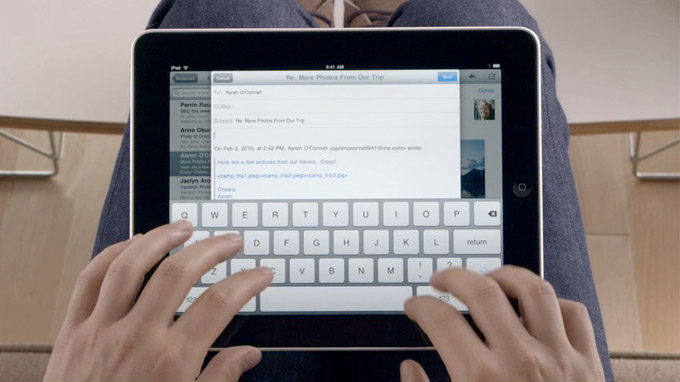 iPad possède un magnifique clavier à l'ergonomie impressionante