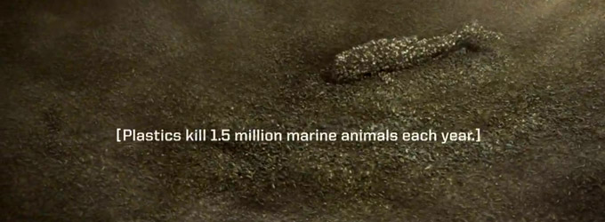 Le plastique tue environ 1,5 millions d'animaux marins chaque année