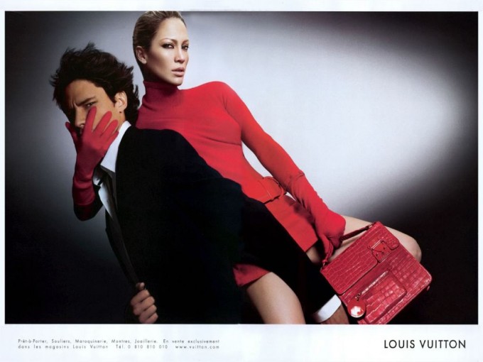Trois prints Louis Vuitton datant de l'époque ou Jennifer Lopez était une star