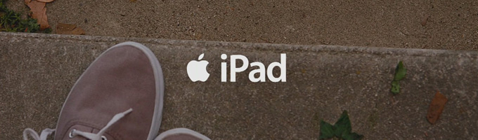 iPad de Apple (chaussures vendues séparément)