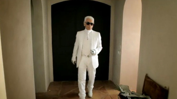 L'apparition de Karl Lagerfeld dans son court-métrage pour Chanel