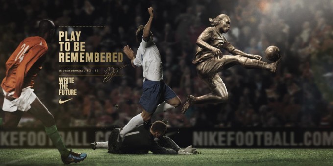 Play to be rememder : joue pour rentrer dans l'histoire avec Didier Drogba