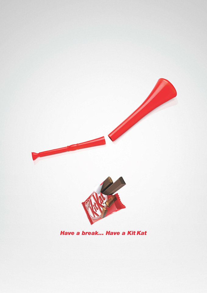 Kit Kat Vuvuzela : l'envie de le casser est forte