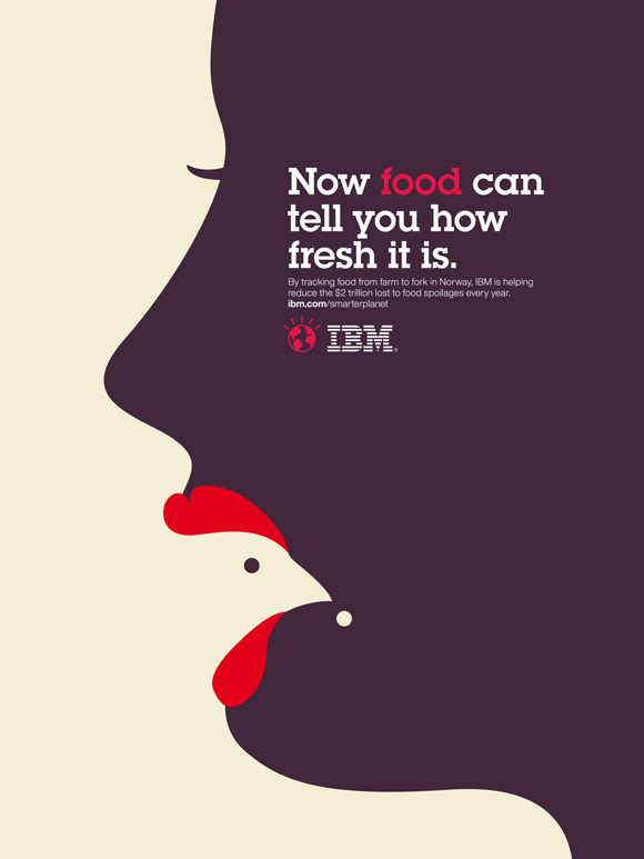IBM smarter world illustration : fresh food
