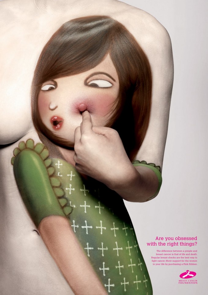 Cancer breast foundation : spot