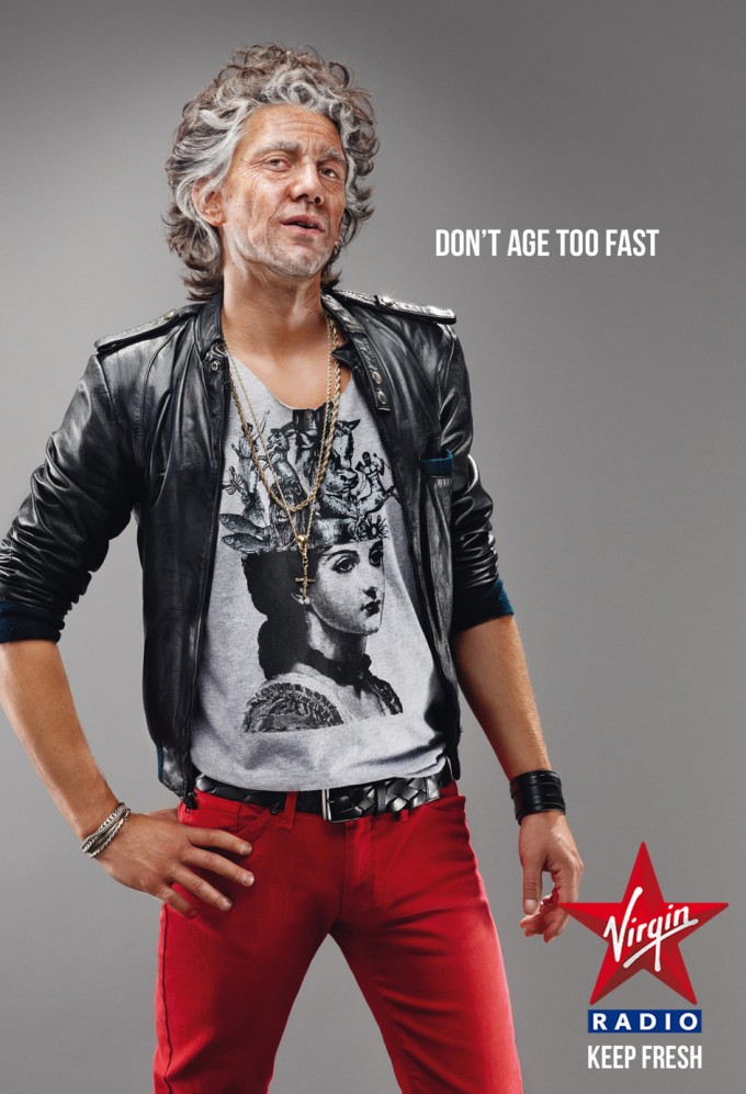 Virgin Radio : Don't age too fast le rockeur