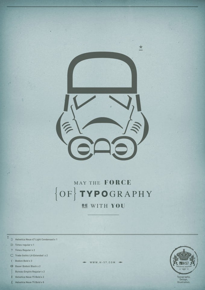 Stormtrooper : l'attaque de la typographie
