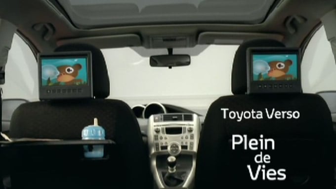 Toyota Verso occupe vos enfants