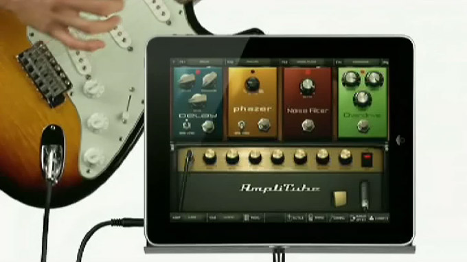 iPad, pour que votre guitare sonne comme celle de Van Halen