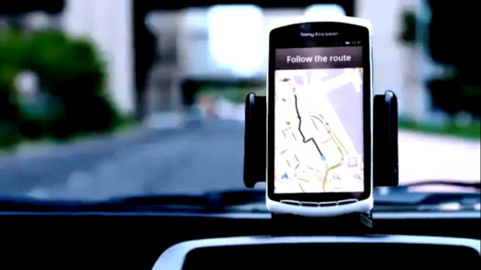 GPS Sony Ericsson Xperia Play fait aussi GPS