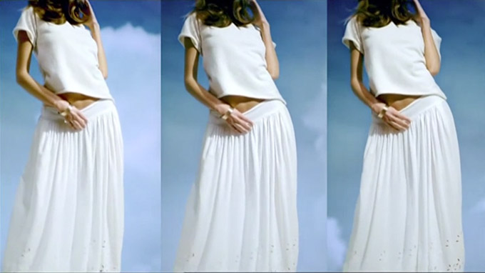 La jolie jupe en coton bio de H&M