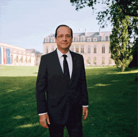 François Hollande x Chat Hélicoptère