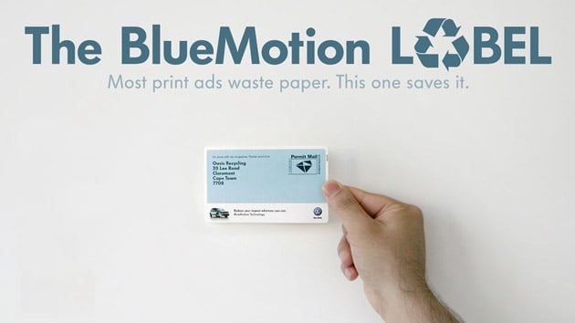 VolksWagen Blue Motion Label