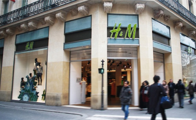 H&M en vert