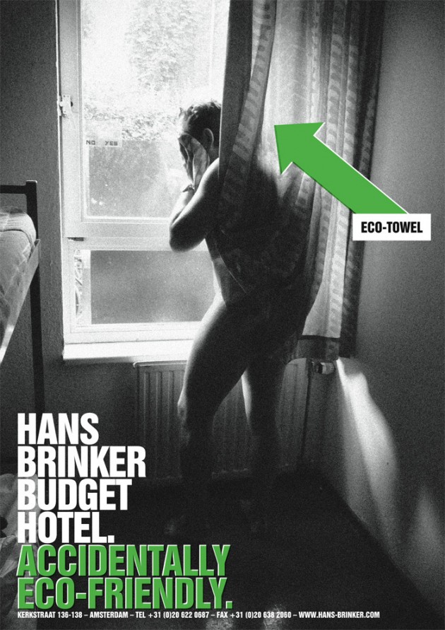 Hans Brinker Budget Hotel : Accidentally Eco Friendly