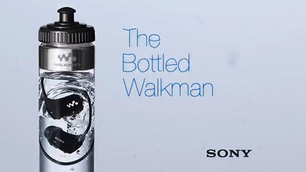 Sony le Walkman en bouteille