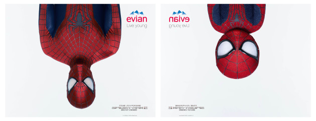 evian-spiderman-print