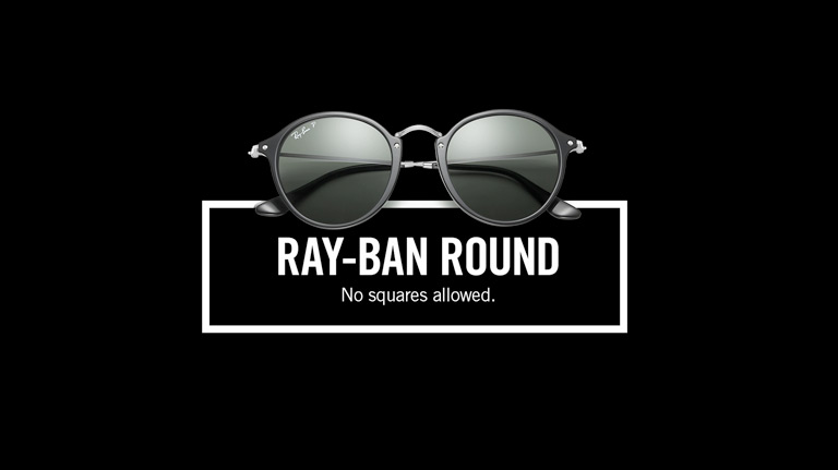 Ray ban round 1