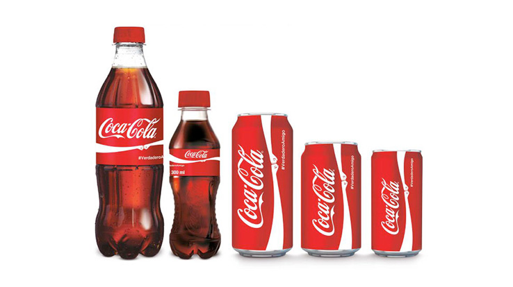 Coca cola check packaging