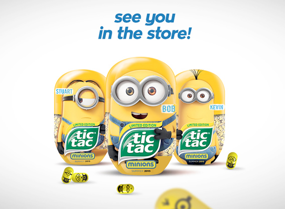 Des Tic Tac édition spéciale Minions