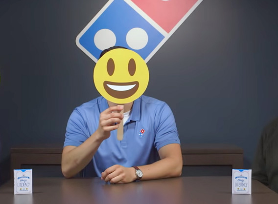 Domino&rsquo;s veut apprendre les emojis aux seniors