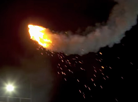 Les 4 Fantastiques : la Torche Humaine prend vie grace à un drone