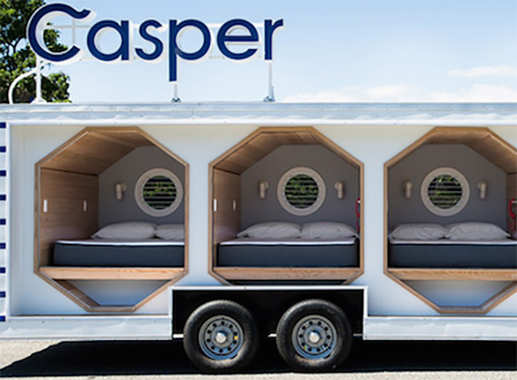 Une marque de matelas crée un camion à sieste