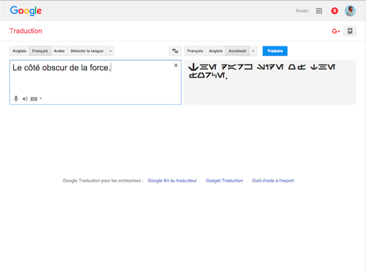 google-traduction