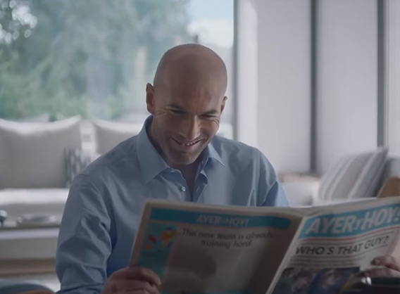 Musique de la pub Orange UEFA EURO 2016 avec Zinédine Zidane
