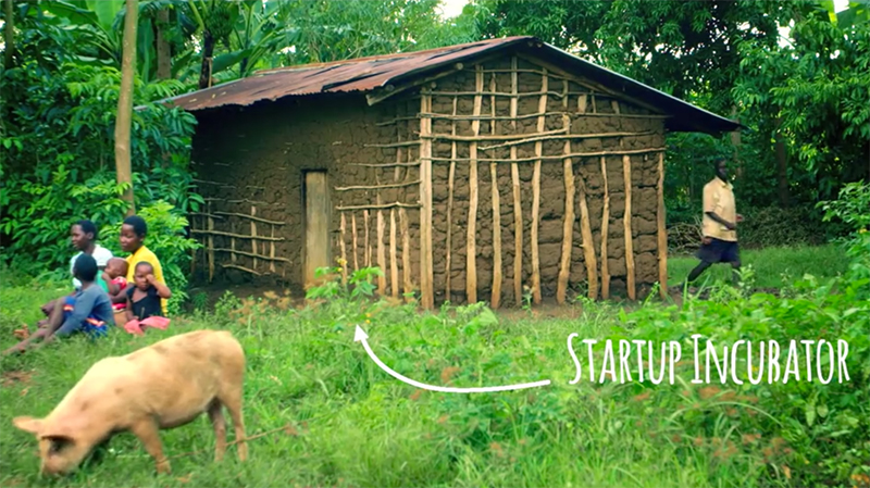 Un Village Africain Parodie Le Discours Formaté Des Startups 