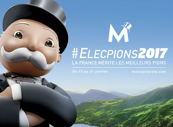 Les élecpions présidentielles de Monopoly