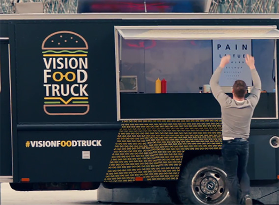 Ce food truck vous offre un burger plus ou moins garni selon votre vue