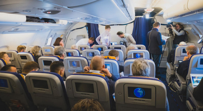 Dmexco va débuter avec une 1ère conférence dans un avion