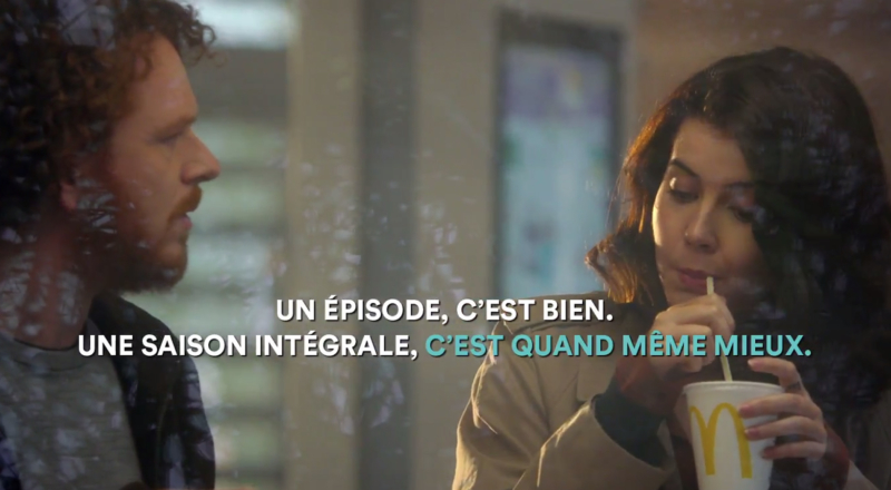 McDonald’s vous offre une saison entière pour “binger” une série