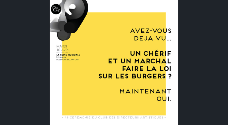 Le Club des DA taquine les directeurs de création avant la remise des prix