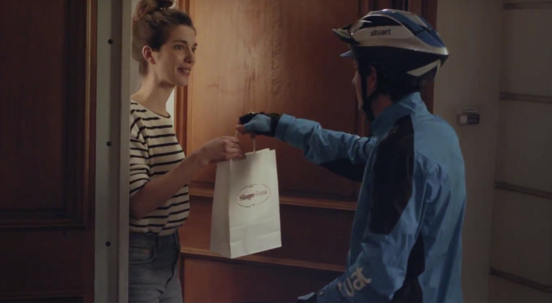 Häagen-Dazs et TF1 vous livrent des glaces en HD