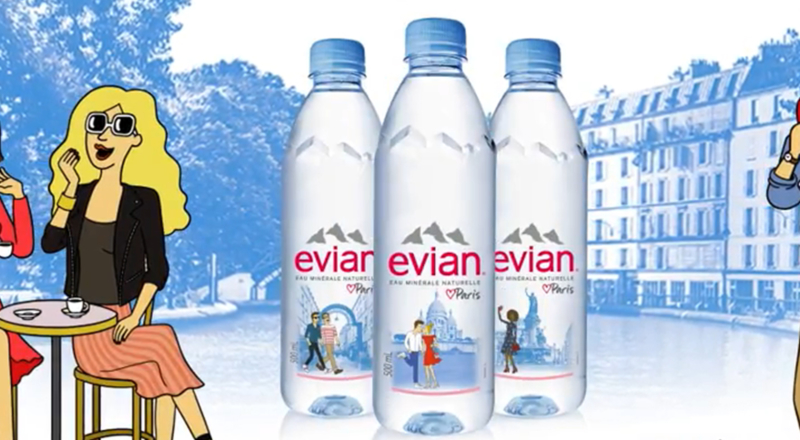 Evian présente les nouveaux bons plans parisiens