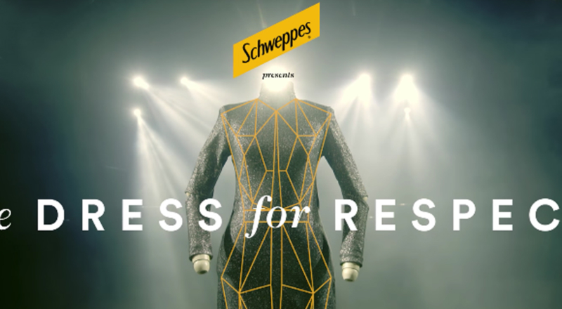 Schweppes conçoit une robe qui détecte le harcèlement en boîte de nuit
