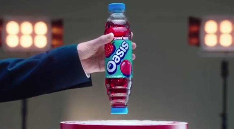 Oasis Drinks parodie l&rsquo;une des plus importantes tendances actuelles